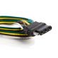4 Wire Flat Vehicle Socket 48'' Lead
