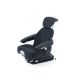 Grammer Air Ride Charcoal Cloth Tractor Seat Assembly MSG95741GRC