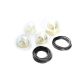 Kile KCVCCTS Clear View Trac Caps fits Case-IH