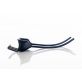 300619 Double Tine Rubber Mounted Rake Tooth Import