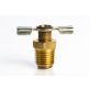 Milton S614-4 Brass Air Tank Drain Cock 