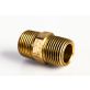 Milton 647 3/8" Hex Male Brass Nipple
