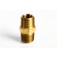 Milton 647 3/8" Hex Male Brass Nipple