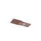 FH349101 Left Hand Quick Change Disc Mower Blade fits John Deere 17°