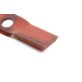 FH349101 Left Hand Quick Change Disc Mower Blade fits John Deere 17°