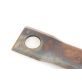 84255700 Left Hand Disc Mower Blade fits New Holland 14°