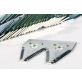 H163131 Long Long Coarse Platform Sickle Section fits John Deere