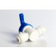 Push Connect Hand Valve Union Connector 1/4" Tube OD to 1/4" Tube OD