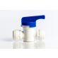 Push Connect Hand Valve Union Connector 3/8" Tube OD to 3/8" Tube OD
