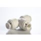 Push Connect Union Tee 1/4" Run OD to 1/4" Leg OD