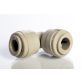 Push Connect Union Elbow 1/4" Tube OD to 1/4" Tube OD