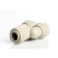 Push Connect Two Way Divider 3/8" Tube OD