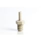 Push Connect Male Stem Adapter 1/4" Stem OD to 1/4" NPTM Thread