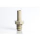 Push Connect Male Stem Adapter 3/8" Stem OD to 1/4" NPTM Thread