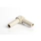 Push Connect Elbow Barb Connector 1/4" Stem OD to 1/4" Tube ID