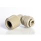 Push Connect Male Elbow 1/4" Tube OD to 3/8" NPTM Thread