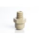 Push Connect Male Connector 1/4" Tube OD to 1/8" NPTM Thread