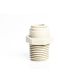 Push Connect Male Connector 3/8" Tube OD to 1/2" NPTM Thread