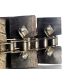 AH131074 Rubber Paddle Combine Return Grain Elevator Chain fits John Deere