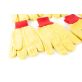 Kinco 5 Pack Yellow Chore Gloves Large