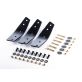 B94524 Combine Rotor Wear Bar Set fits Case-IH