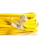 Coleman 50' Yellow High Visibility Lighted End Drop Cord 12/3
