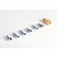 Milton S212 7 Piece M-Style Air Coupler Kit