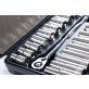Performance Tool 26 Pc. Metric 1/2'' 6 Point Ratchet & Socket Set