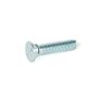 Plow Bolt, Grade 5, Flat Head, Zinc Finish Steel, 7/16-14 x 2"