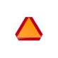 Slow Moving Vehicle Sign with Metal Backing SMV