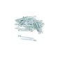 Hammerlock Cotter Pin, Steel, Zinc Finish, 0.203" Head Diameter, 3/16 x 2"