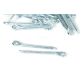 Hammerlock Cotter Pin, Steel, Zinc Finish, 0.203" Head Diameter, 3/16 x 2"