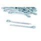 Hammerlock Cotter Pin, Steel, Zinc Finish, 0.203" Head Diameter, 3/16 x 2-1/2"
