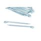 Hammerlock Cotter Pin, Steel, Zinc Finish, 0.203" Head Diameter, 3/16 x 3"