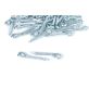 Hammerlock Cotter Pin, Steel, Zinc Finish, 0.5" Head Diameter, 1/4 x 1-1/2"