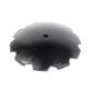 24" x 6.35mm Plain Cone Notched Disc Tillage Blade 1-1/4" Square x 1-1/2" Round
