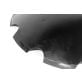 24" x 6.35mm Plain Cone Notched Disc Tillage Blade 1-1/4" Square x 1-1/2" Round