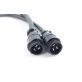 3-Pin Power Adapter AMP Y Cable YJDPOWER