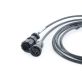 7 Pin Amphenol Adapter Cable to 4 pin Amp and 3 Pin Raven JD7-D-R