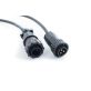 7 Pin Amphenol Adapter Cable to 4 pin Amp and 3 Pin Raven JD7-D-R