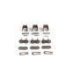 1327534C92 Combine Clean Grain Elevator Drive Chain fits Case-IH