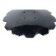 Degelman High Speed 20" x 6.5mm Double V Disk Blade fits Degelman Pro Till 143553