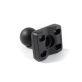 Ram 1.5" C Ball Mount Double U-Bolt Ball Base for 1.25" - 1.5" Rails RAM-235-1U