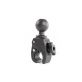 Ram 1.5" C Ball Tough-Claw Small Clamp Ball Base RAP-400U