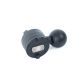 Ram 1.5" C Ball Track Ball with Side Track Base RAP-354-AAPRU