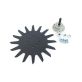 Yetter 2967-101A Complete Standard Residue Manager Wheel Assembly