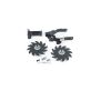 Yetter Row Cleaner Planter Residue Manager Floating 2967-042-ST-FW