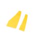25' Yellow Poly Wear Shoe Skid Kit fits John Deere