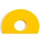 3/8" x 2" ID UHMW Poly Hitch Saver Disc HSP60200