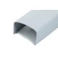 AR50503 Tractor Steel Hood Oval Exhaust fits John Deere